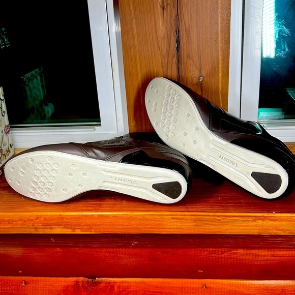 Lacoste Sport shoes for men brown color size 11.5”. Inches - Picture 5 of 12